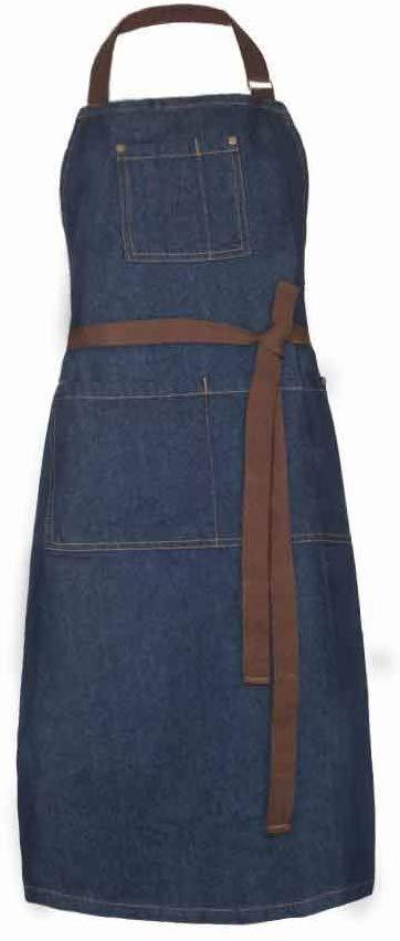 SPRING SEAON Bib Apron for Women and Men,Kitchen Chef Apron - 3 Pocket Adjustable Neck Strap and 44" Long Ties,Durable Comfortable Apron Perfect for Cooking Gardening Baking Crafting Work Shop BBQ