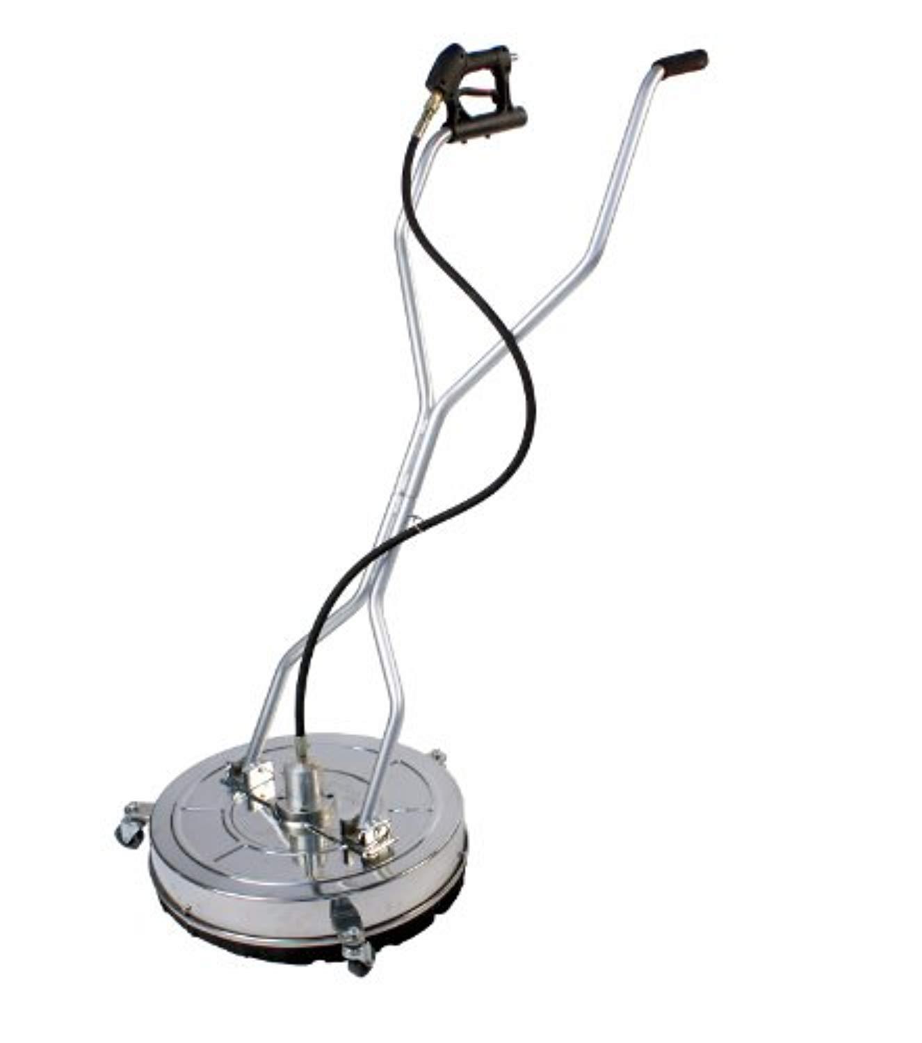 ZEJUN  21" Stainless Steel Flat Concrete Deck Patio Surface Cleaner 4000 PSI Max for Hot and Cold Water Power Pressure Washer