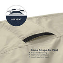 Explore Land 600D Waterproof Golf Cart Cover Universal Fits for Most Brand 2 Passenger Golf Cart