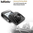 KDLINKS X3 2.7K Super HD 2688x1520 Wide Angle Dashboard Car DVR Vehicle Dash Cam with G-Sensor & WDR Night Mode & Loop Recording, Support 64/128GB