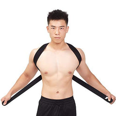 Posture Corrector for Women & Men, Effective Medical Kyphosis Posture Trainer, Adjustable Upper Back Support Brace for Shoulder and Clavicle (L/XL)