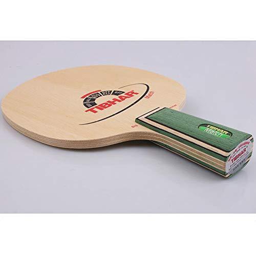 SSHHI Table Tennis Bats,5 Layers of Wood,Comfortable,Professional Ping Pong Paddle for Training,Fashion/As Shown/Short Handle