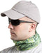 Aqua Design Fishing Hunting Masks Neck Gaiters for Men and Youth: UPF 50+ Sun Mask Protection: Camo Half Face Cover Balaclava Bandana