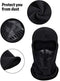 3 Pieces Balaclava Full Face Mask Ski Long Mask Windproof Sports Headwear for Hunting Fishing Activity Supplies