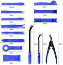INSTACAN 19Pcs Trim Removal Tool,Car Panel Door Audio Trim Removal Tool Kit, Auto Clip Pliers Fastener Remover Pry Tool Set with Storage Bag