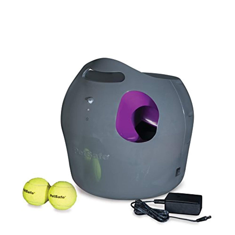 PetSafe Automatic Ball Launcher Dog Toy, Tennis Ball Throwing Machine for Dogs in Easy-Open Packaging