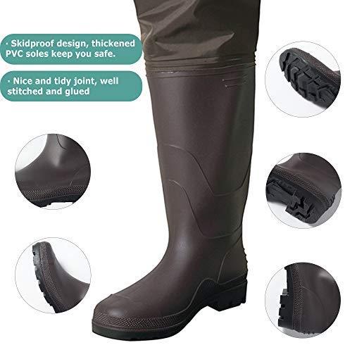 Magreel Chest Waders Breathable Waterproof Fishing & Hunting Waders with  Neoprene Stocking Foot for Men and Wome…