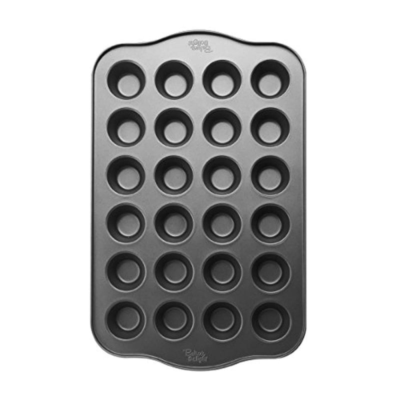 Baker's Advantage Nonstick Mini Muffin Pan, 24-Cup