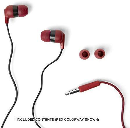 Skullcandy Ink'd Plus In-Ear Earbud - Deep Red