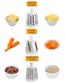 Premium nut chopper veggie slicer cheese shredder Vegetable Slicer Rotary Cheese Grater vegetable slicer nut grinder Rotary Mandoline Vegetable Shredder Rotary Grater Cabbage Shredder Veggie cutter