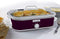 Crockpot 3.5-Quart Casserole Crock Manual Slow Cooker, Charcoal