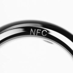 Wave Medical Products Vapeonly R3 NFC Magic Smart Ring Waterproof Electronics Mobile Phone Accessories Universal Compatible with Android iOS SmartRing Smart Watch (10#)