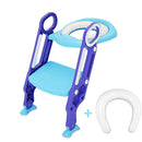 Children Potty Training Seat with Ladder -Adjustable Baby Toilet Trainer Seat with Step Stool Ladder and Soft Toilet Seat, Sturdy & Non-Slip, for Toddlers