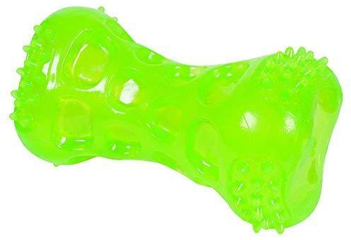 Hyper Pet DuraSqueaks Dog Toy Balls and Dog Chews (Squeaky Dog Ball For Interactive Play – Floating Dog Balls and Dog Toys)