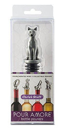 TenTen Labs Wine Aerator Pourer (2-pack) - Decanter Premium Aerating Spout - Gift Box IncludedStainless Steel Zombie Wine Aerator Pourer - Deluxe Decanter Spout for Robust Red and White Wine - Pour Amore Bottle Pourer/Stopper & Air Diffuser