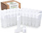 50 Lip Balm Containers - Empty Tubes - Make Your Own Lip Balm - 3/16 Oz (5.5ml) (50 Tubes, Clear)
