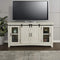 Martin Svensson Home Taos 65" TV Stand, Antique White & Aged Distressed Pine, Antique White and Aged Distressed Pine