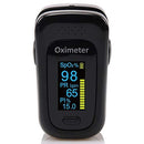 InnovoFingertip OLED Type Pulse Oximeter measures Oxygen Saturation, Pulse Rate (SpO2) & Perfusion Index (Black)