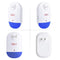 Pest Control Ultrasonic Repeller - Electronic Plug In repellent indoor 4packs - Rodents & Insects Repellent - Repels Mosquitoes, Mice, Spiders, Ants, Rats, Roaches, Bugs, Environment-friendly - by Forsous