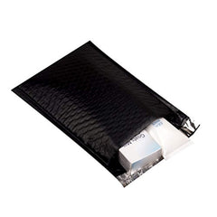 UCGOU #0 Black Poly Bubble Mailers 6x10 Inch Padded Envelopes Shipping Bags 50pcs