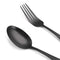 Matte Black Silverware Set, Satin Finish 20-Piece Stainless Steel Flatware set, Tableware Cutlery Set Service for 4,Utensils for Kitchens, Dishwasher Safe