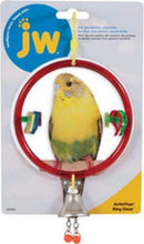 JW Pet Company Insight ActiviToys Ring Clear Bird Toys