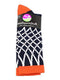 MadSportsStuff Elite Basketball Socks with Net Crew Length - Made in The USA