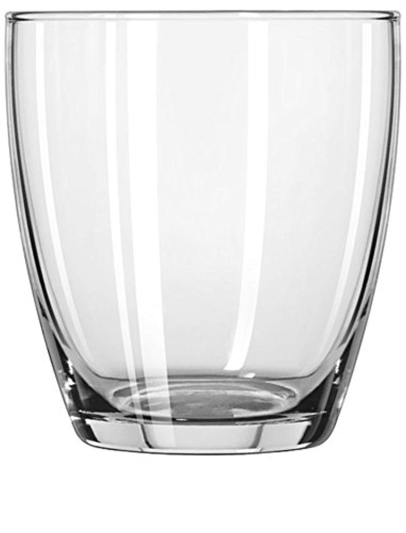 Circleware 44539 Smooth Huge Set of 12 Drinking Glasses & Whiskey Cups, Home & Kitchen Entertainment Glassware for Water, Beer, Juice, Ice Tea, Bar Beverage Gifts, 6-16oz & 6-13oz, Clear-Edition 12pc