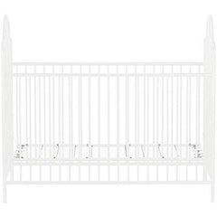 Little Seeds Rowan Valley Lanley Metal Crib and Changing Table Set, Black