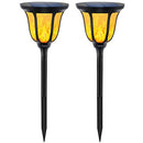 TomCare Solar Torches Lights, Waterproof Flickering Flame Solar Outdoor Lights Landscape Decoration Solar Torch Light Dusk to Dawn Auto On/Off Solar Spotlight for Yard Pool Garden Patio Deck