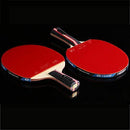 SSHHI Offensive Table Tennis Paddle,7 Layers of Wood,Ping Pong Racket Set,Can be Used by Beginners and Above, Strong/As Shown/Long Handle