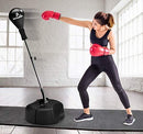 Tech Tools Punching Reflex Boxing Bag with Stand, Height Adjustable - Freestanding Punching Ball Speed Bag - Great for MMA Training, Stress Relief & Fitness