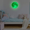 MAFOX Moon Glow in the Dark Wall or Ceiling Stickers – Planet Decal Solar System Decor for Kids Room