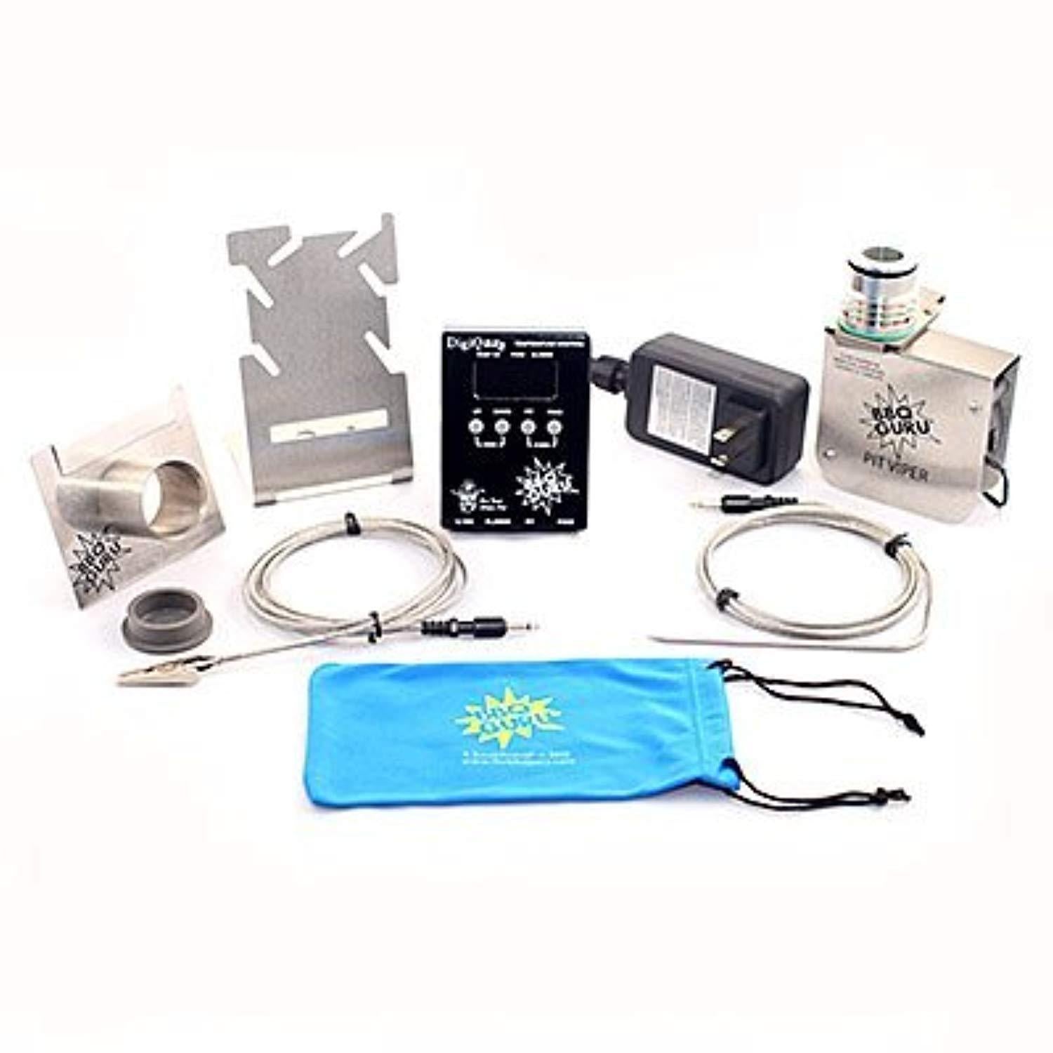 Digiq DigiQ BBQ Temperature Control, Digital Meat Thermometer, Big Green Egg ...