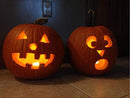 LED Pumpkin Lights with Remote and Timer, Jack-O-Lantern Light, Halloween Light, Flameless Candles for Pumpkins Set of 2