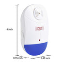 Pest Control Ultrasonic Repeller - Electronic Plug In repellent indoor 4packs - Rodents & Insects Repellent - Repels Mosquitoes, Mice, Spiders, Ants, Rats, Roaches, Bugs, Environment-friendly - by Forsous