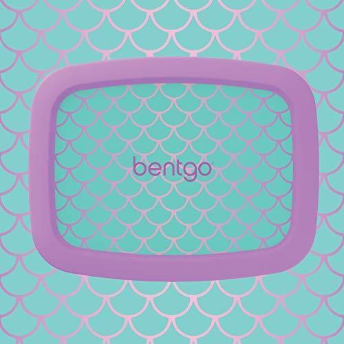 Bentgo Kids Prints (Unicorn) - Leak-Proof, 5-Compartment Bento-Style Kids Lunch Box - Ideal Portion Sizes for Ages 3 to 7 - BPA-Free and Food-Safe Materials