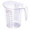 Srenta 2 Quart Plastic Measuring Cup | Unbreakable, Easy-read Measurements | Great for Liquids