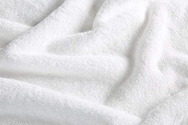 Luxury Bath Towels for Bathroom-Hotel-Spa-Kitchen-Set - Circlet Egyptian Cotton - Highly Absorbent Hotel Quality Towels - Bulk Set of 4-27x54 Inch (White, 4)