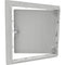 Babcock-Davis 16" x 16" Architectural Access Door, White, Flush Mount, Cam Latch