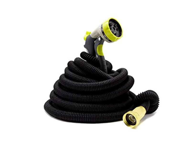 Pocket Hose  Magic Expanding Hose with Brass Fittings - Comes with High Pressure Nozzle (50 Foot)