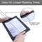 Magnifying Glass Hands-Free Large Rectangular Full-Page Magnifier LED Lighted Illuminated Foldable 3X Desktop Portable for Elder Kids