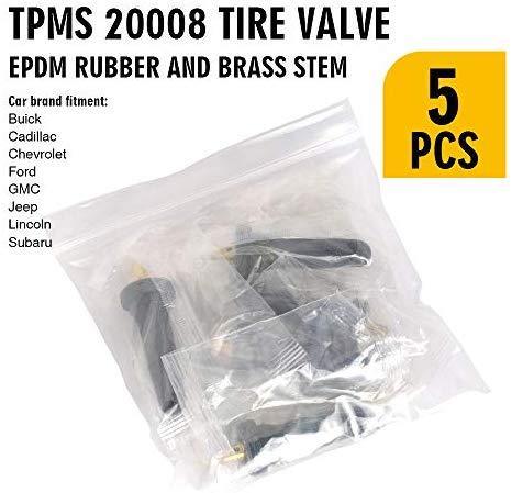 TQ Pro. TR414 Rubber Snap-in Tire Valve Stem (100pcs/bag) (Valve Tool in)