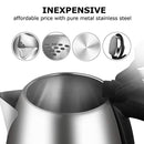 Dezin Electric Kettle Water Heater, 2L Stainless Steel Cordless Tea Kettle, Fast Boil, Auto Shut Off and Boil Dry Protection Tech – Base on SIDE Concept (Simple, Inexpensive, Dependable and Effective)