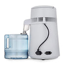 Mophorn Countertop Pure Water Distillation Purifier with Handle, 4L, 750W White