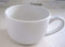 HL HLPPC Large Grand Ceramic White Mugs for Cappuccino, Coffee, Latte, Cereal, Ice Cream, Etc., Set of 4, White, 22oz