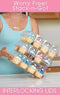 Kitchen Joy (12Pack x 12 Sets) STACK'nGO Cupcake Carriers - High Tall Dome Clear Containers Thick Plastic Disposable Storage Boxes.