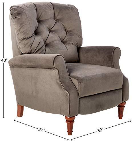 Lane Home Furnishings 6003-11 Zulu Indigo Hi Leg Recliner, Medium
