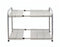 Venoly Home - Under Sink 2 Tier Expandable Shelf Organizer Rack, Silver - Expands from 18 Inches to 30 Inches