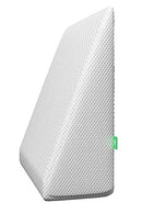 Bed Wedge Pillow 1.5 Inch Memory Foam Top, Cushy Form (25 x 24 x 12 Inches) Best for Sleeping, Reading, Rest or Elevation - Breathable and Washable Cover (12 Inch Wedge, White)